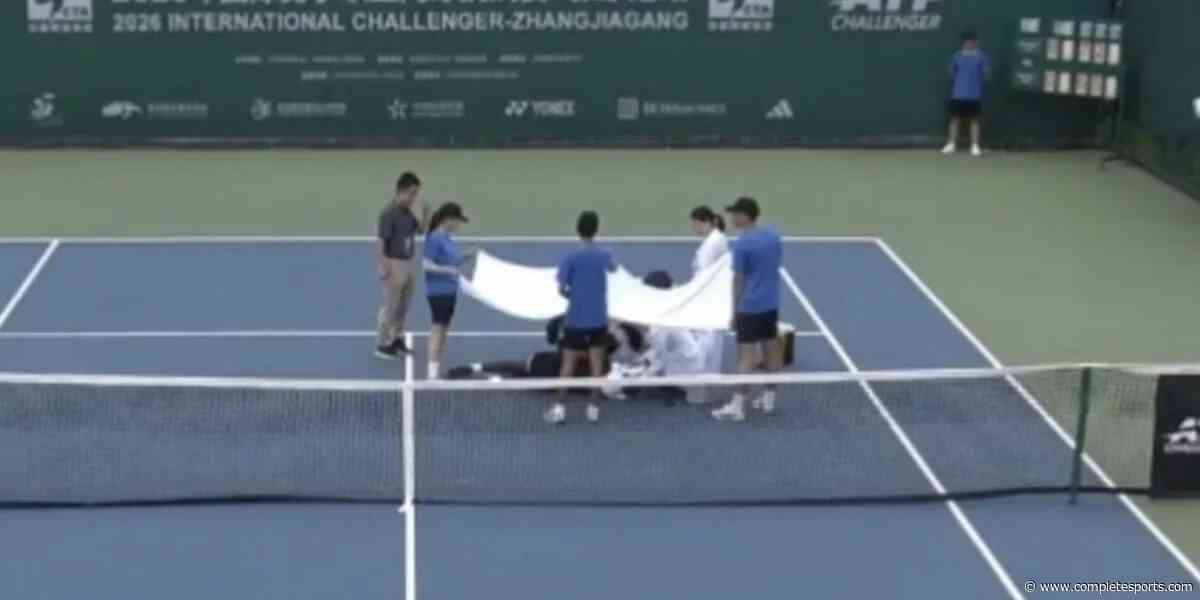 Swedish Tennis Star Forced To Retire After Collapsing Twice On Court