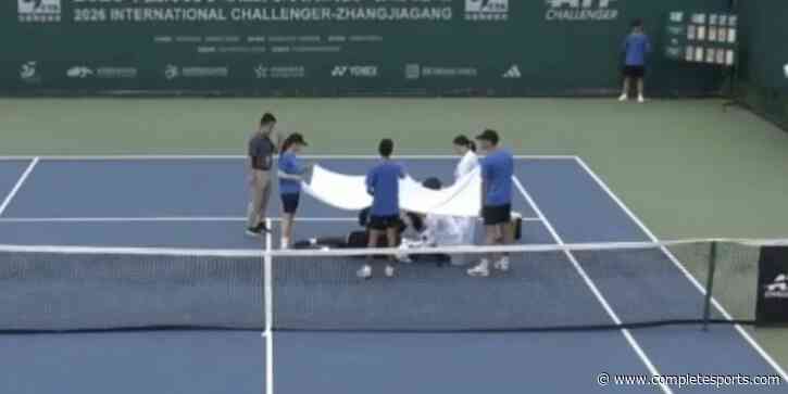 Swedish Tennis Star Forced To Retire After Collapsing Twice On Court