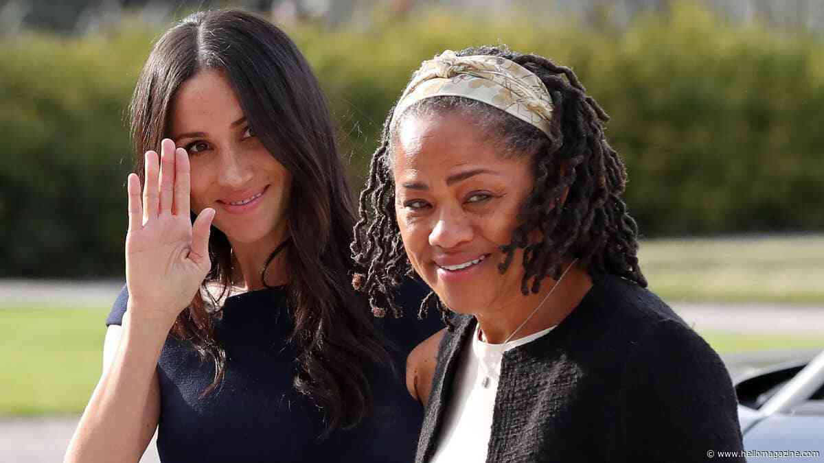 Meghan Markle's mum Doria marks huge milestone after grandchildren Archie and Lilibet's move to the UK