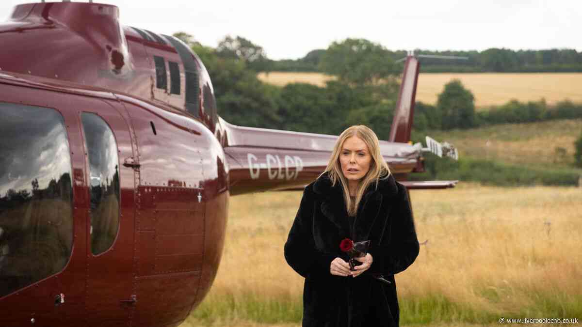 ITV Emmerdale Patsy Kensit to return tonight in explosive storyline