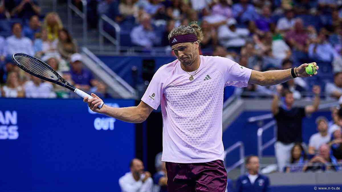 Zittern gegen Auftakt-Aus: Zverev verhindert gerade so Schmach bei US Open