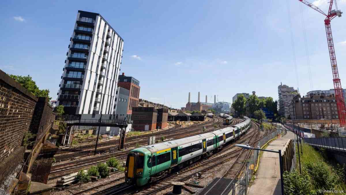 The areas where 1.3m new homes could be built near UK train stations