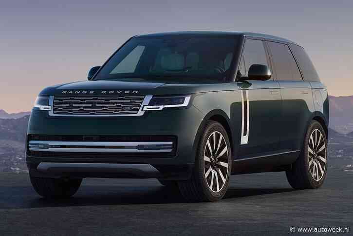Eindelijk: de nieuwe elektrische Range Rover is er!