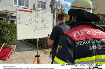 FW-M: Kellerbrand fordert zwei Verletzte (Trudering)
