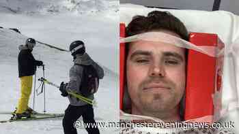 He didn't realise how bad his skiing injury was, then he sneezed two days later