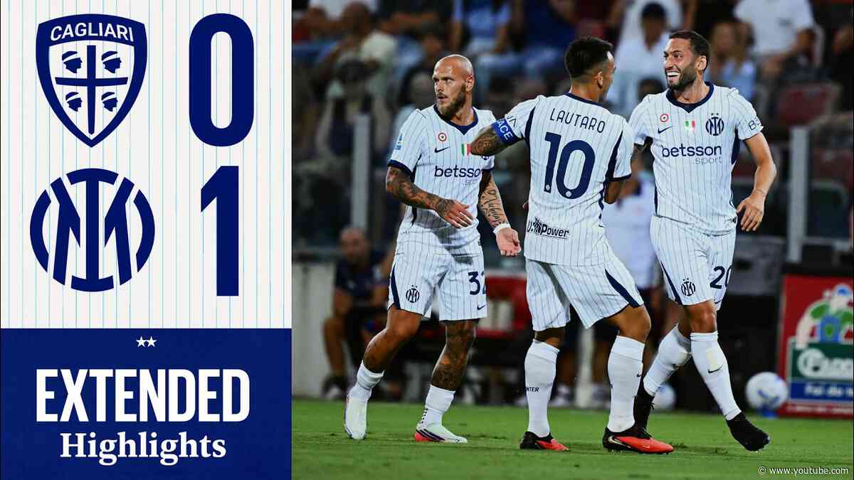 TANTISSIME OCCASIONI, DECIDE CALHA | CAGLIARI 0-1 INTER | EXTENDED HIGHLIGHTS 🖤💙
