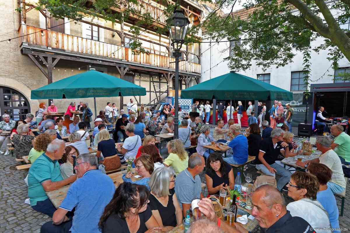 Pop-up-Biergarten öffnet für drei Tage in der Zwickauer Posthalterei