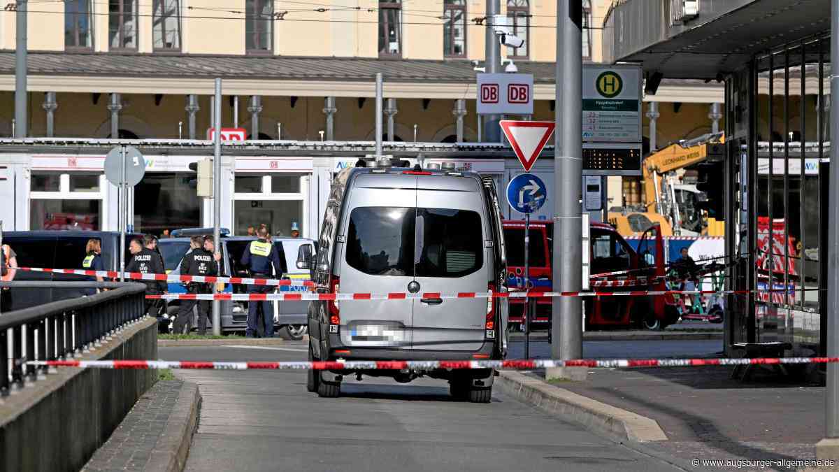 Polizeieinsatz am Augsburger Hauptbahnhof: Diese Verbindungen sind betroffen