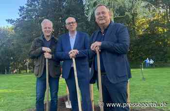Bundesratspräsident Bovenschulte pflanzt Einheitsbaum im Gesundheitspark Speckenbüttel