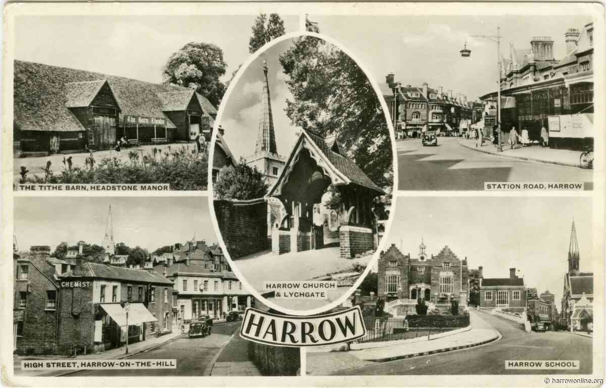 The future of Harrow as imagined by children during wartime