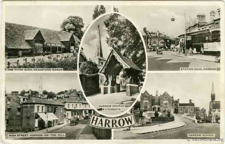 The future of Harrow as imagined by children during wartime