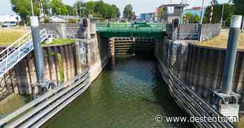 Deventer binnenhaven dinsdag weer open, laag water geen probleem meer
