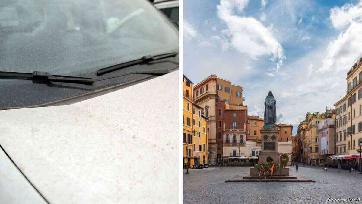 Hitze, Smog und Saharastaub: Behörden in Rom legen Verhaltensregeln nahe