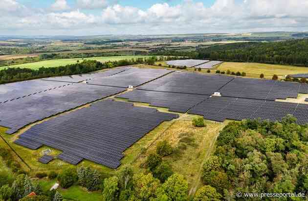 In Mühlhausen: Inbetriebnahme des größten Solarparks von LichtBlick liefert Grünstrom für über 13.000 Haushalte