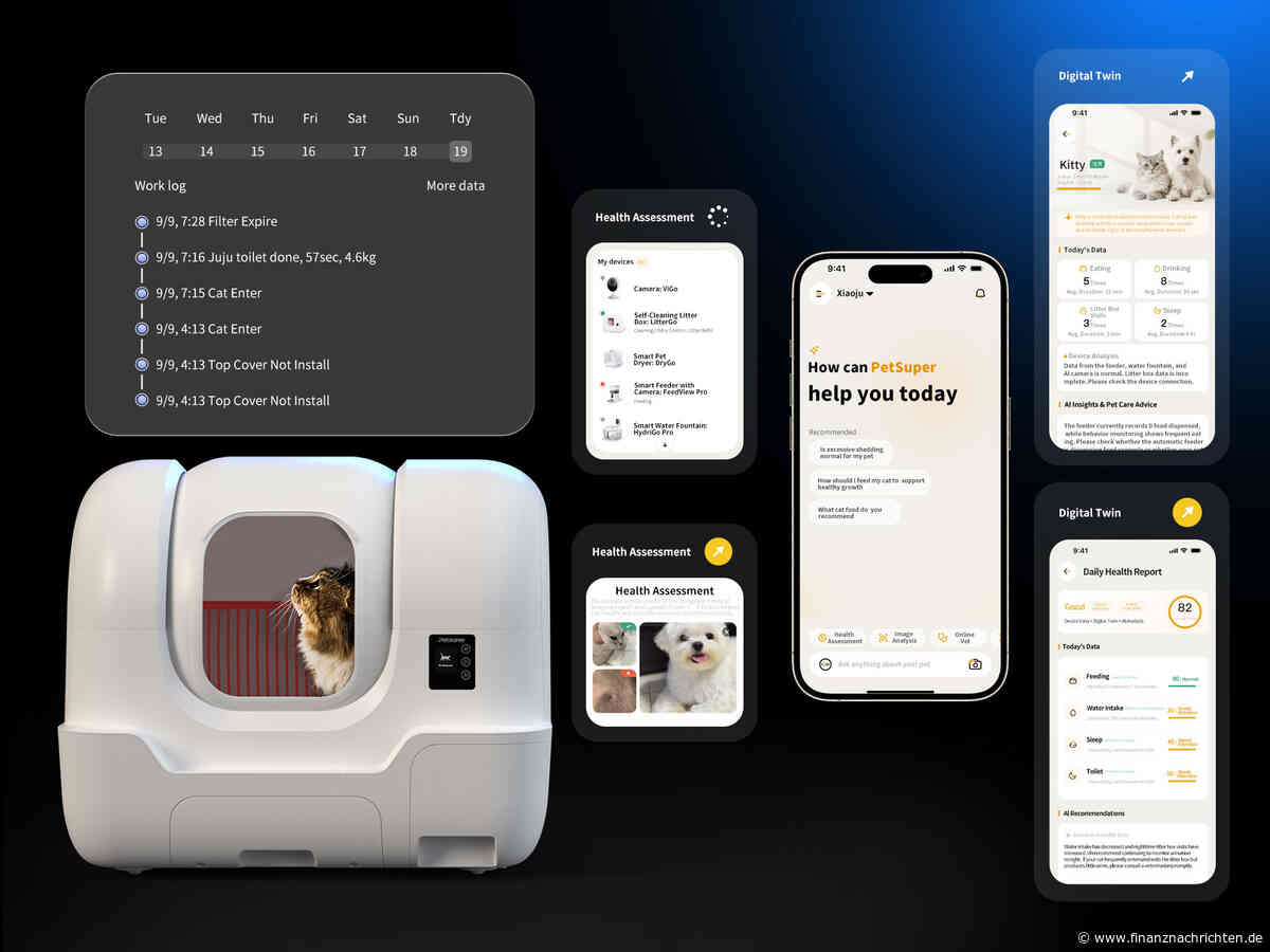 PetSuper Smart Technology Co.,Ltd: PetSuper präsentiert auf der IFA 2026 den Wandel hin zu KI-gestütztem Gesundheitsmanagement für Haustiere