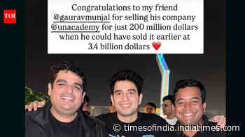 Unacademy’s massive valuation crash gets a brutal Samay Raina roast