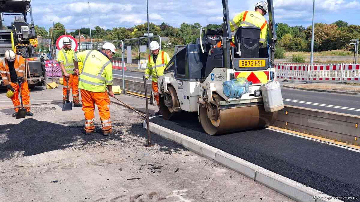 Major six-month programme of repairs on A172 and A174 due for completion