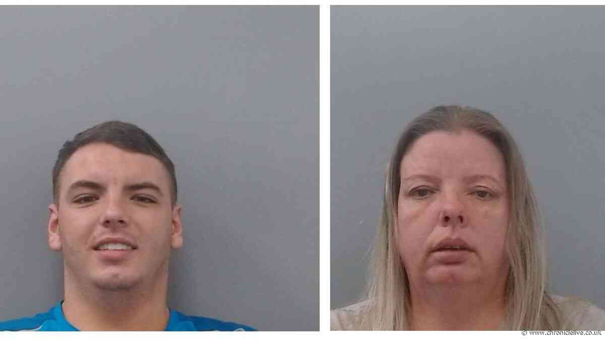 Mother and son were arrested after drugs operation found in their home