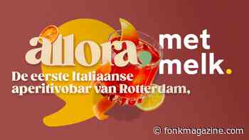 De dag afsluiten met een komma: Allora, Aperitivo! is de eerste aperitivobar van Rotterdam
