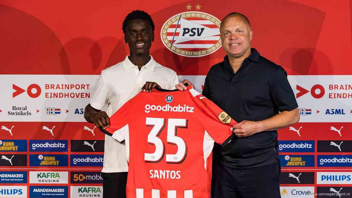 Santos volgende aanwinst PSV: 'Mag mezelf speler van de beste club noemen'
