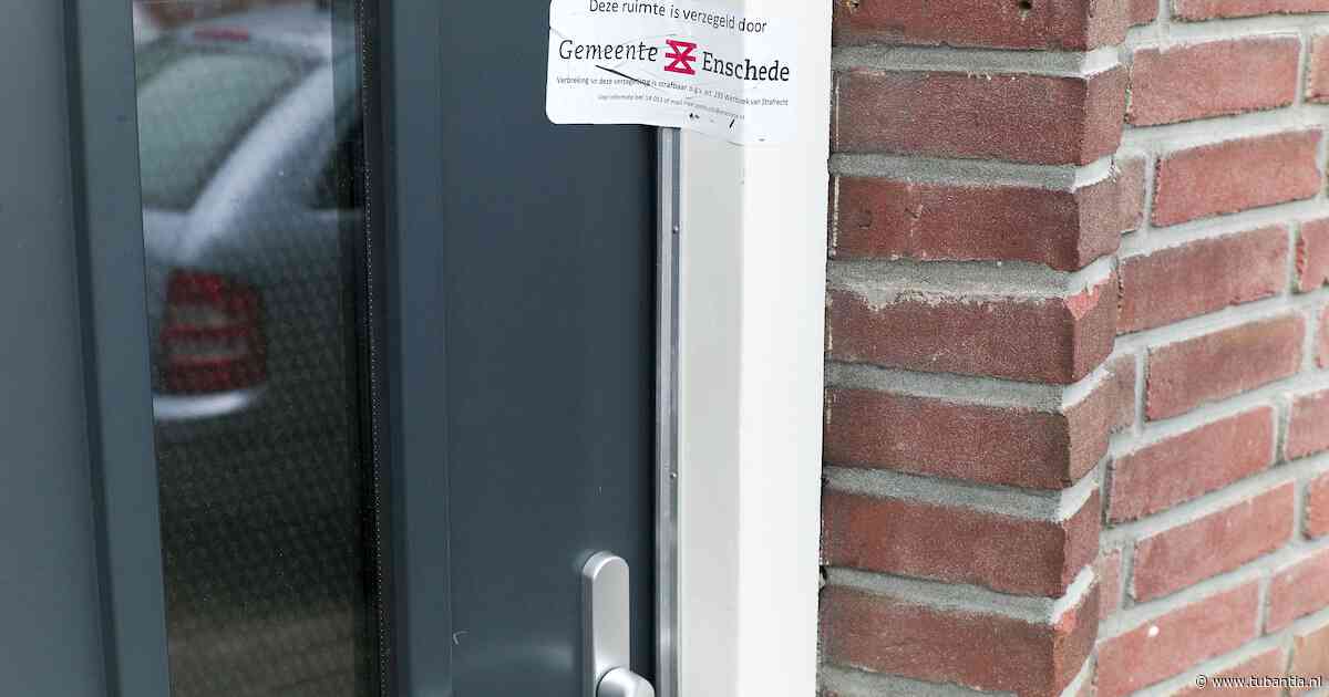 Woning aan de Ahuislanden op slot gedraaid: Enschede vermoedt handel na flinke drugsvangst