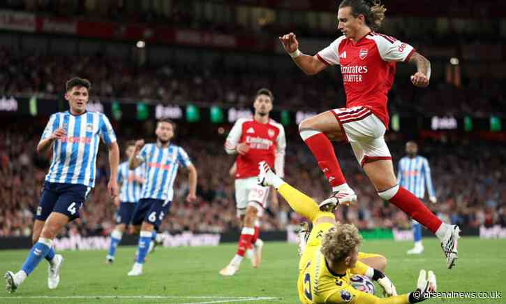 'Absolutely fantastic': Jamie Carragher praises £42m Arsenal star who won 100% aerials vs Aston Villa