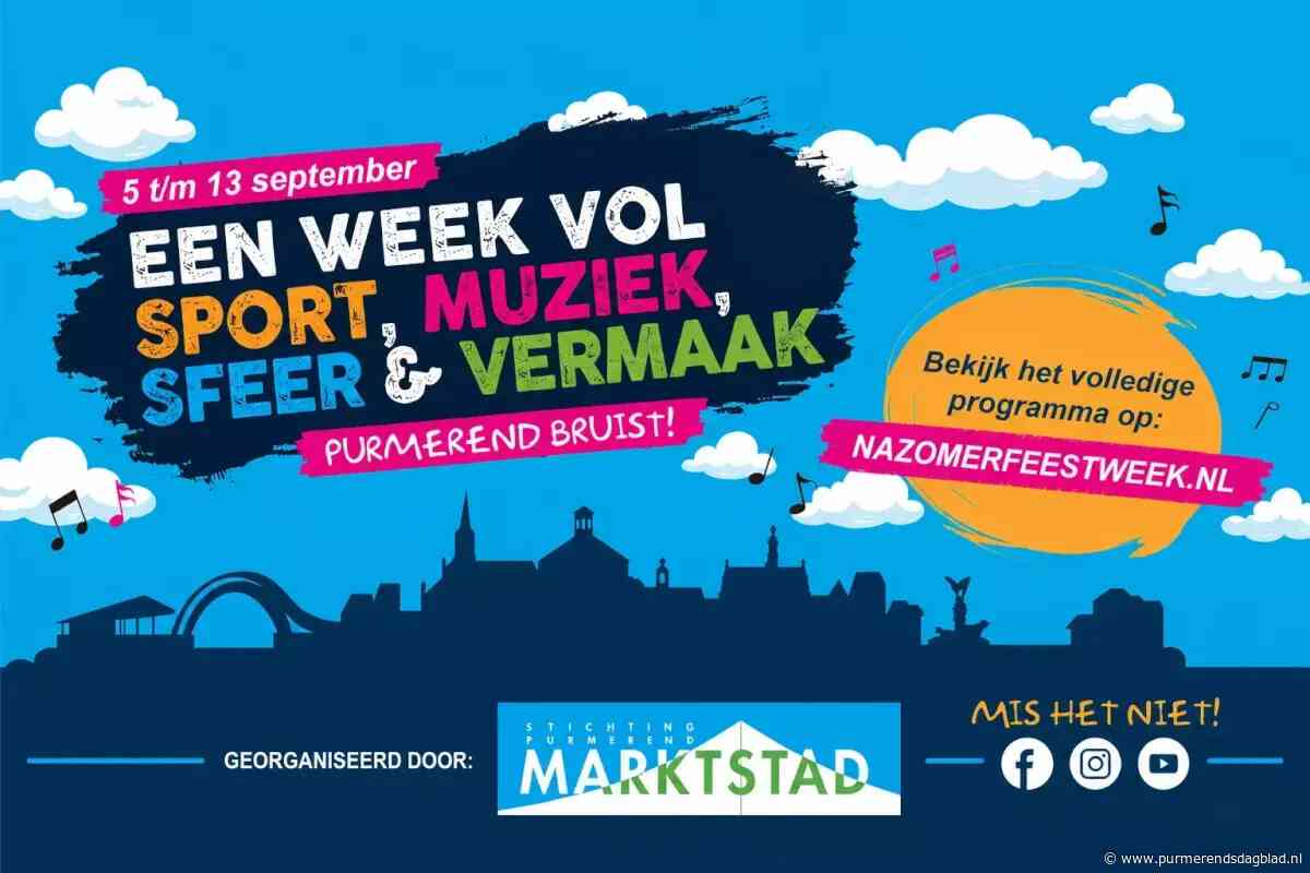 Purmerend maakt zich op voor een bruisende Nazomerfeestweek