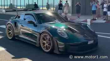 Lando Norris Turns Heads In Green Porsche 911 GT3 RS In Monaco