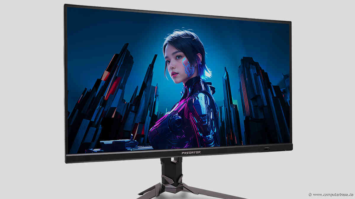 Predator XB253Q U1: Acers 1000-Hz-Monitor ahmt natürliches Licht nach