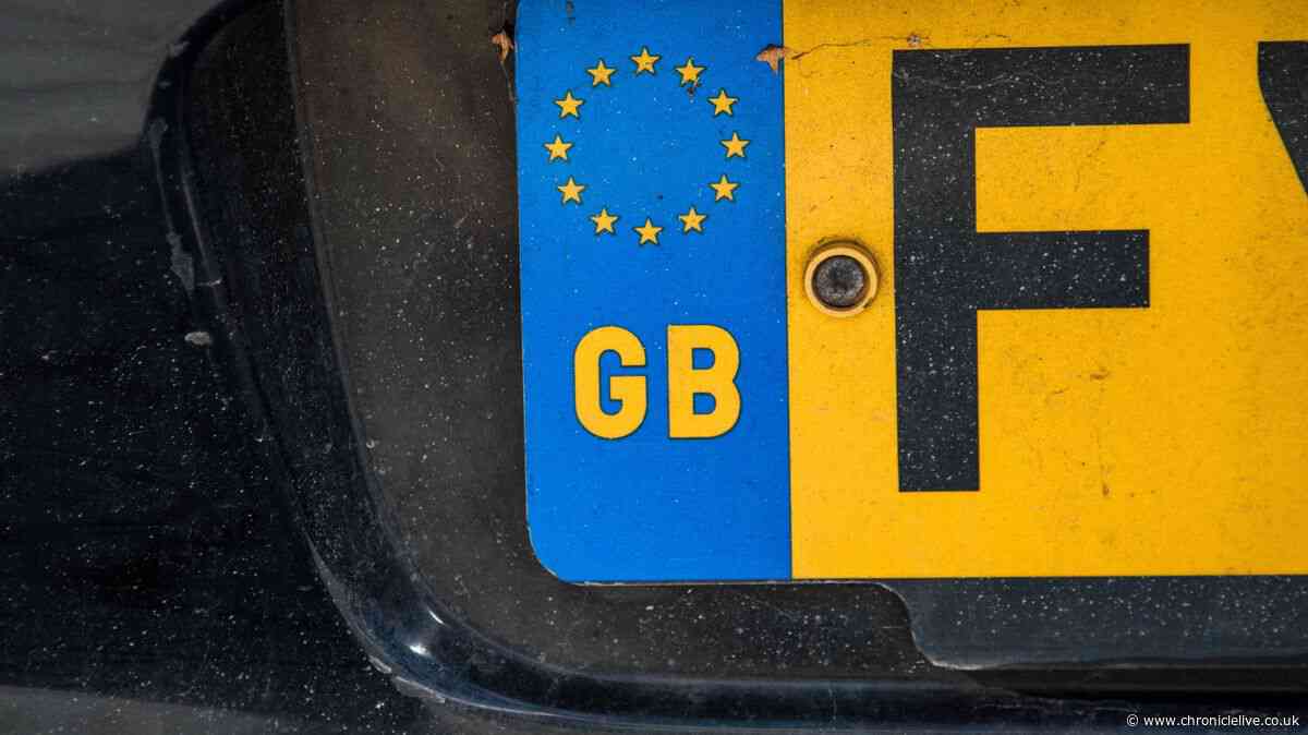 The illegal car registration plates deemed too offensive for UK roads