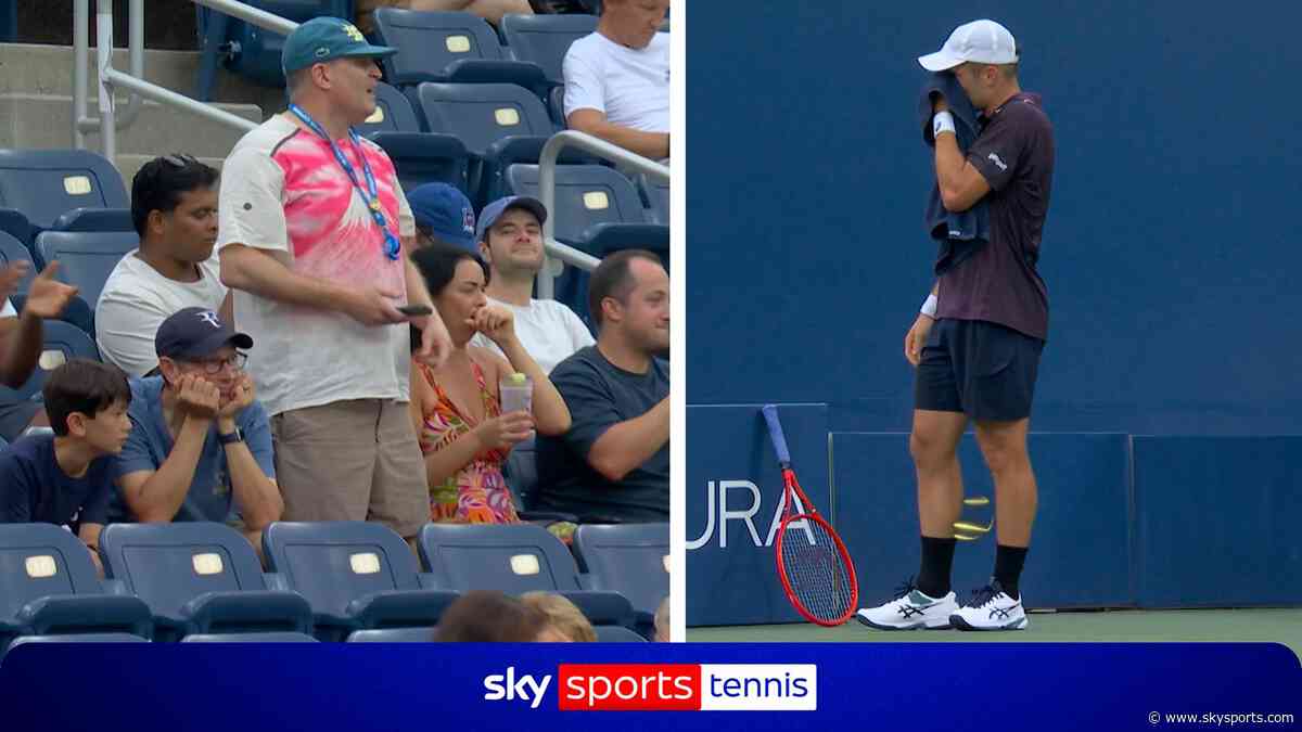 'You're my Wonderwall!' | Fan sings Oasis classic DURING Fery match at US Open
