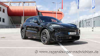 Cayenne Turbo Electric Ist der Berg zu steil, wird er einfach weggezogen