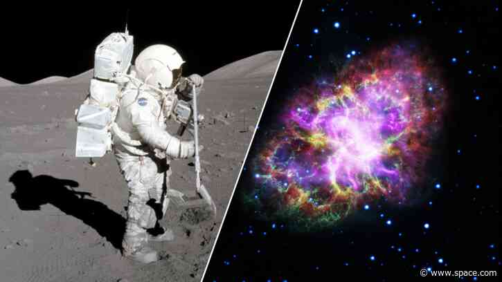 The moon might be hiding a history of ancient supernova explosions