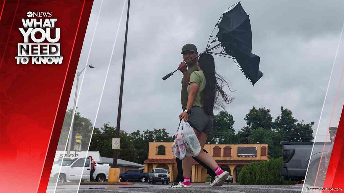 Tropical Storm Edouard Slams Texas-Louisiana Boarder. What You Need To Know - September 2