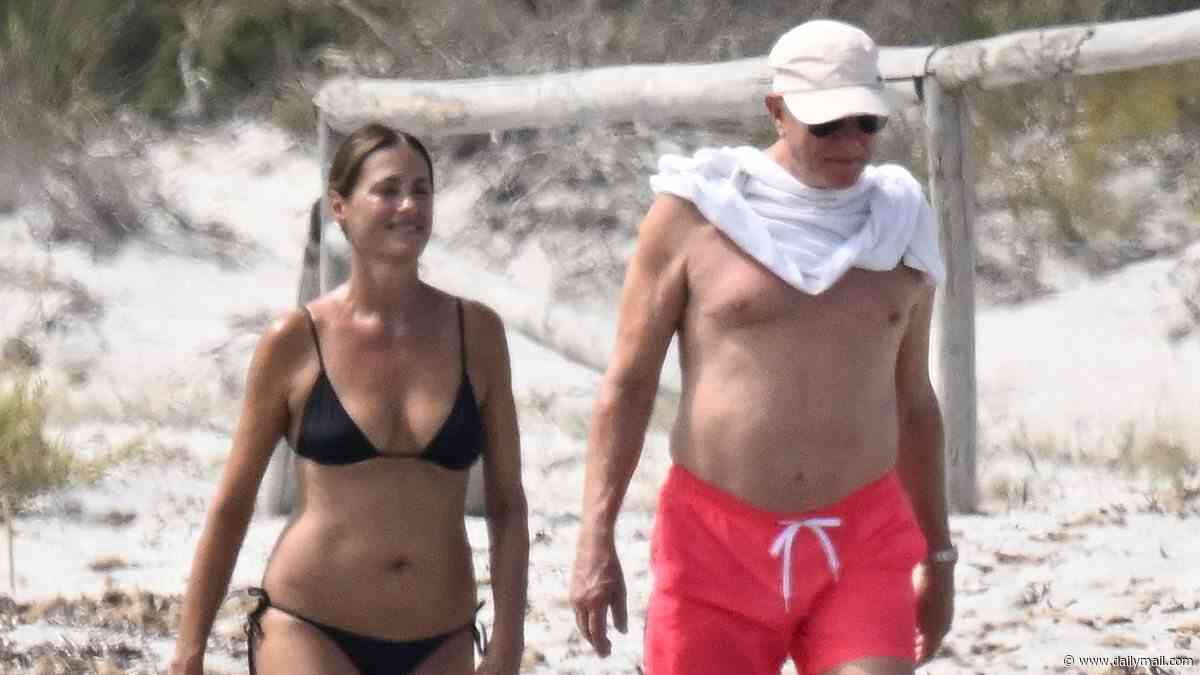 Yasmin Le Bon, 61, looks incredible in a bikini as she joins Duran Duran husband of 40 years Simon, 67, on the coast of Sardinia