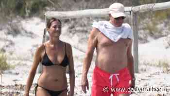 Yasmin Le Bon, 61, looks incredible in a bikini as she joins Duran Duran husband of 40 years Simon, 67, on the coast of Sardinia