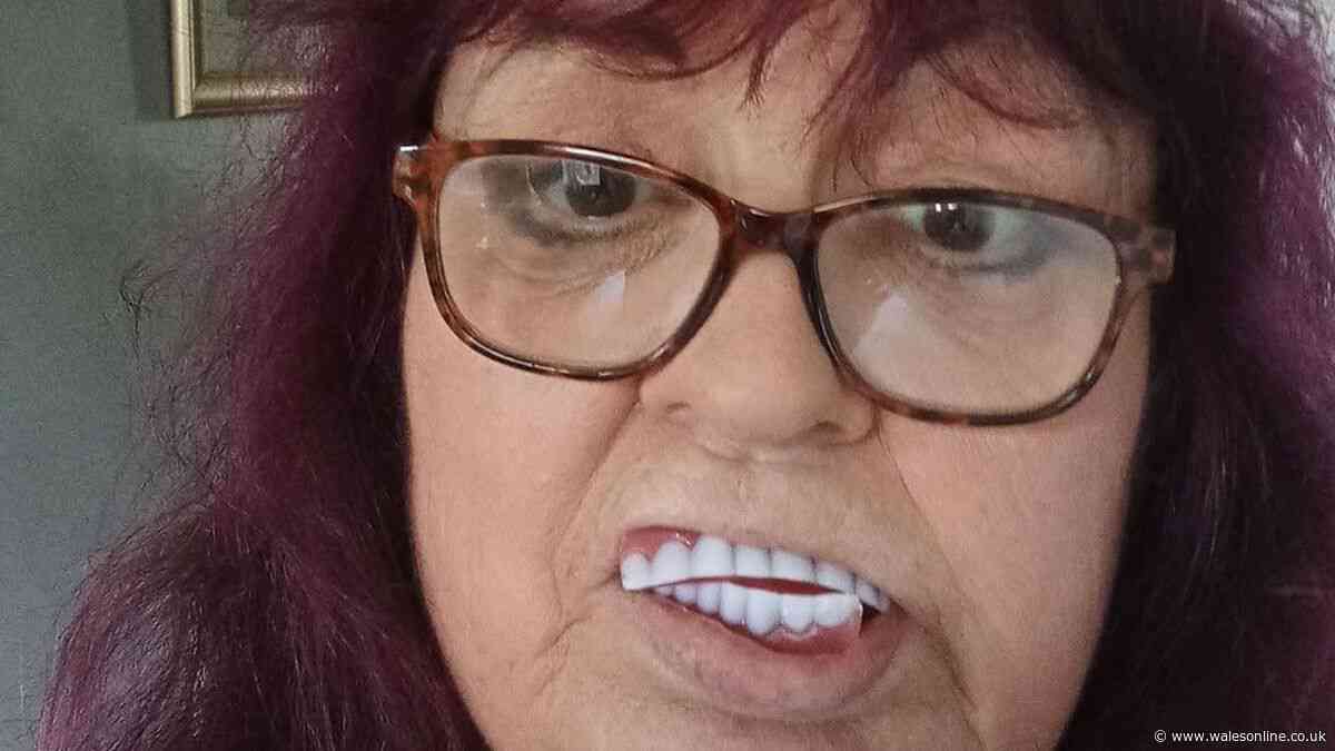 Neath gran says new teeth bought on Facebook 'look like Haribo sweets'