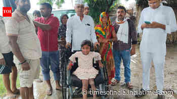 AAP helps seven-year-old Ballia girl who hops to school