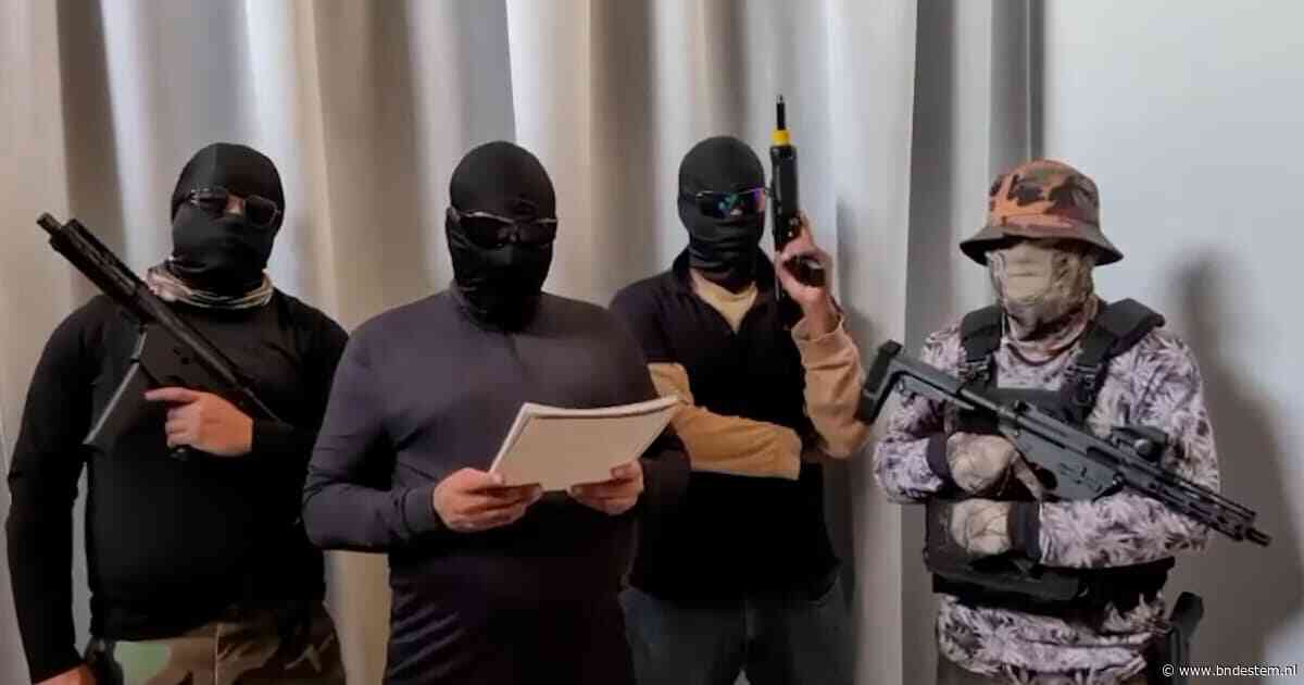 Lugubere video circuleert online: gemaskerde mannen bedreigen Jan G.