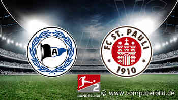 Sehen Sie Arminia Bielefeld gegen FC St. Pauli gratis live im TV und Stream?