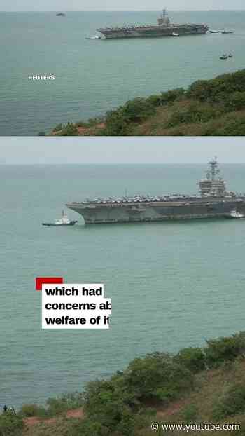 USS Abraham Lincoln arrives in Thailand after roughly nine months at sea