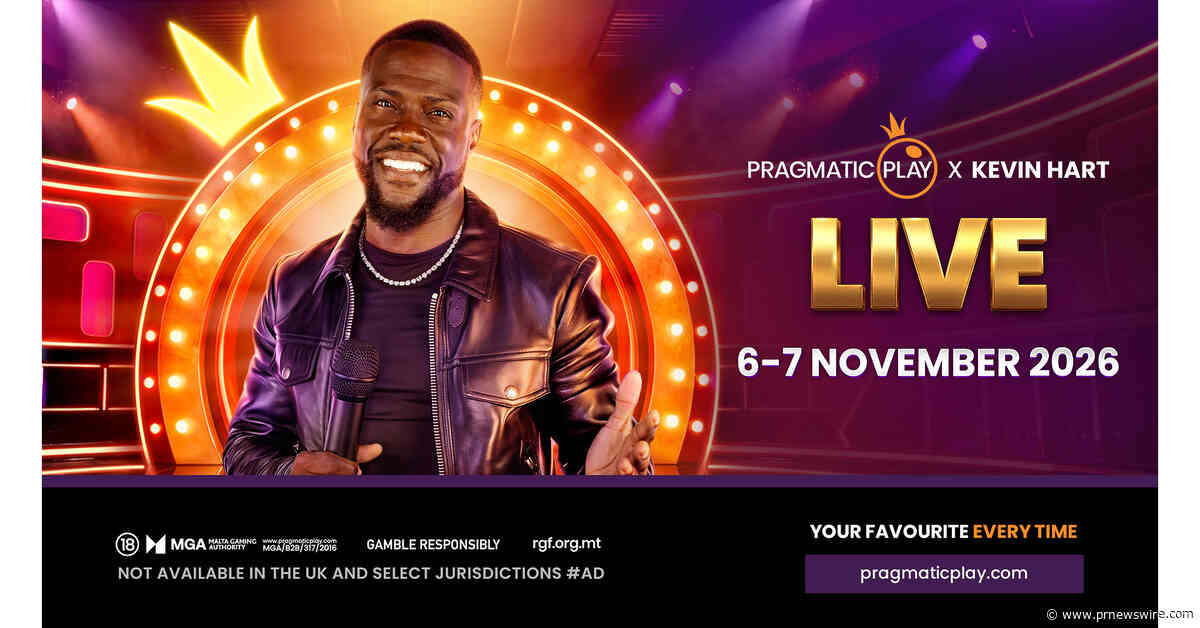 PRAGMATIC PLAY PARTNERS WITH KEVIN HART FOR UNFORGETTABLE LIVE CASINO EXPERIENCE