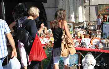 Heppenheim – Flohmarkt unter den Platanen lädt zum Bummeln