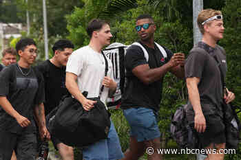 Thousands of U.S. service members arrive in Thailand after record stint at sea