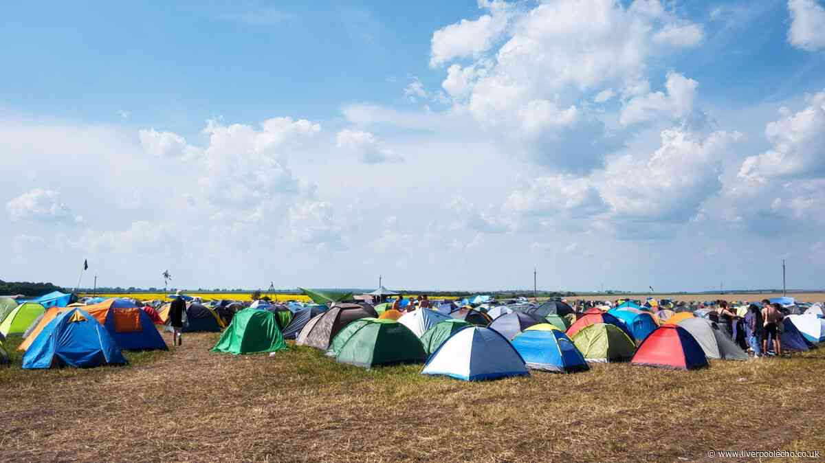 What really happens to tents left behind after festivals - and it's not what you think
