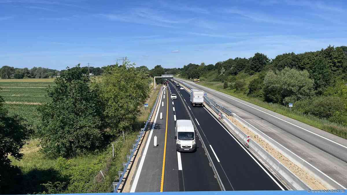 A25: Einspurige Verkehrsführung Richtung Geesthacht wird verlängert