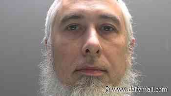 Convicted killer admits stabbing friend in neck and leaving him dying before going to mosque then telling police: 'It's happened again'