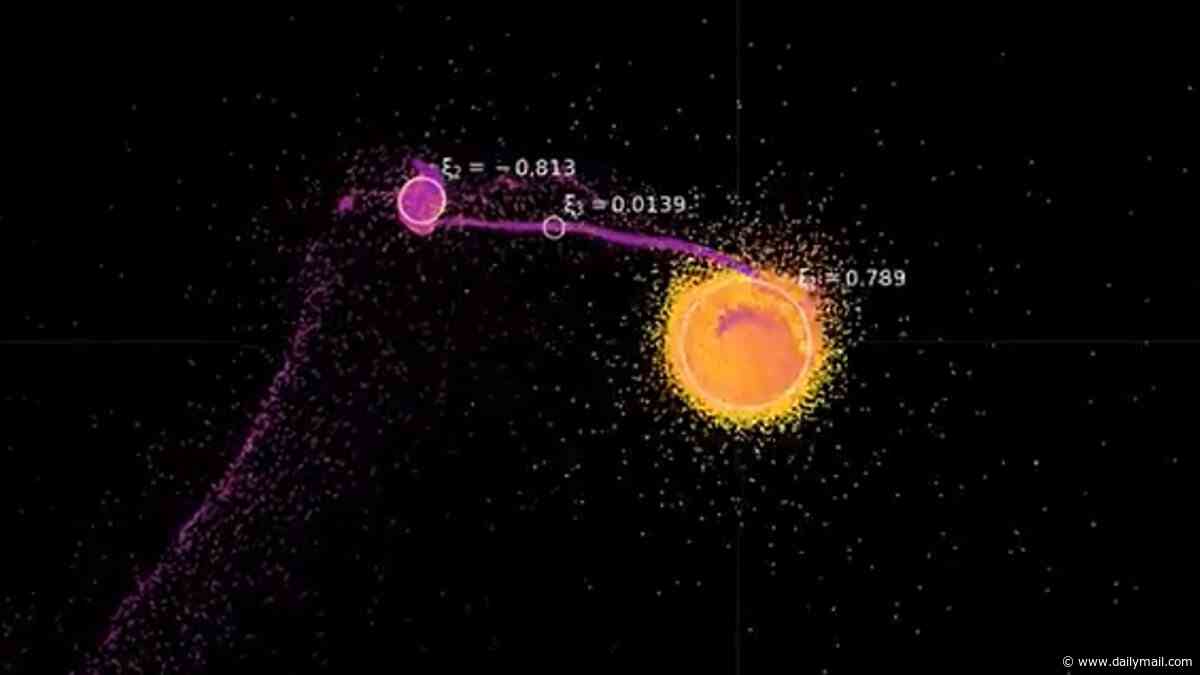 Mystery of how the moon formed is finally solved: Study claims our lunar satellite was created in just five hours during a giant impact between Earth and a Mars-sized planet