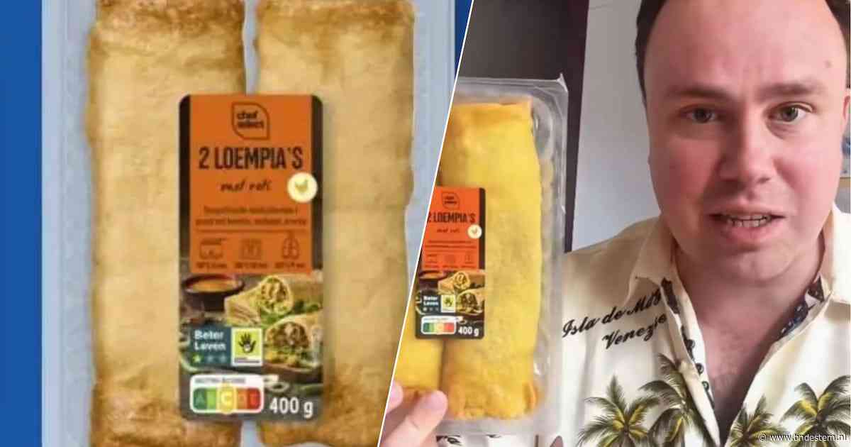 Kritiek op de roti loempia’s van Lidl: ‘Dit is een loempia met identiteitsproblemen, waar is de roti?’