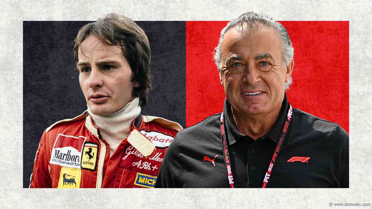 Jean Alesi on his admiration for Ferrari great Gilles Villeneuve